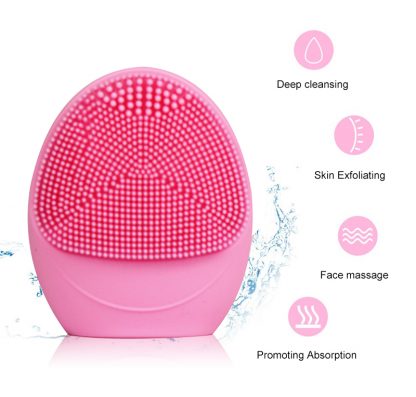 Battery Powered Sonic Facial Cleansing Brush 1